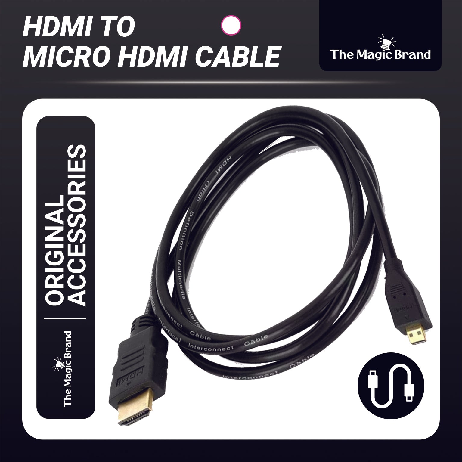 HDMI to Micro HDMI Cable