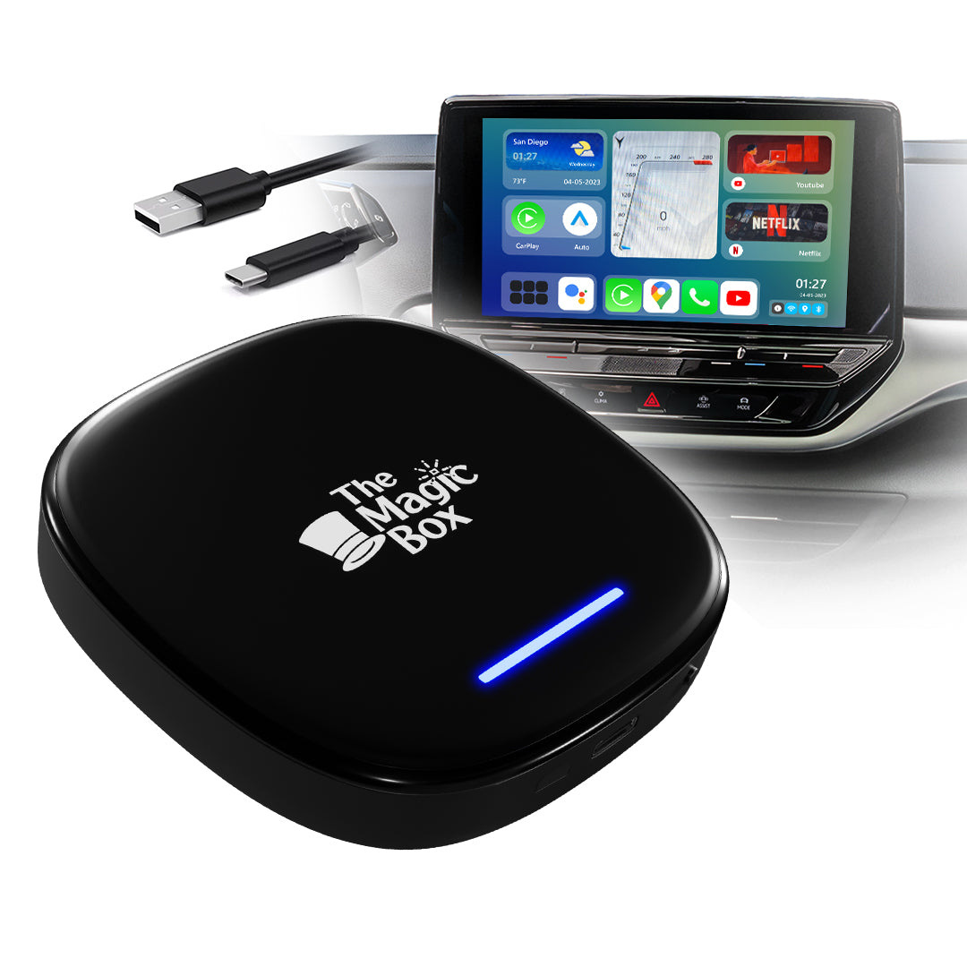 MAGIC BOX Adaptador carplay / Android auto cableado a bluetooth – Vitx