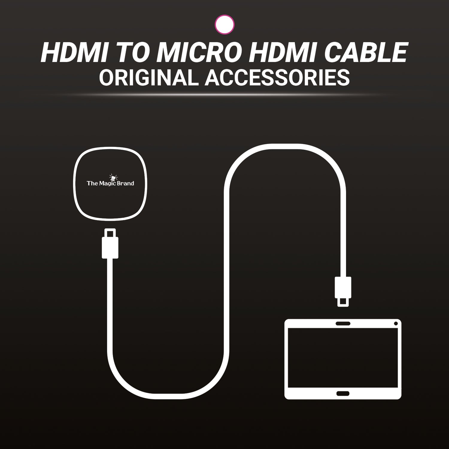 SHAPE High-Speed HDMI To Micro HDMI Cable - View #6