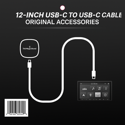 USB-C to USB-C Power Cable (12 inch)