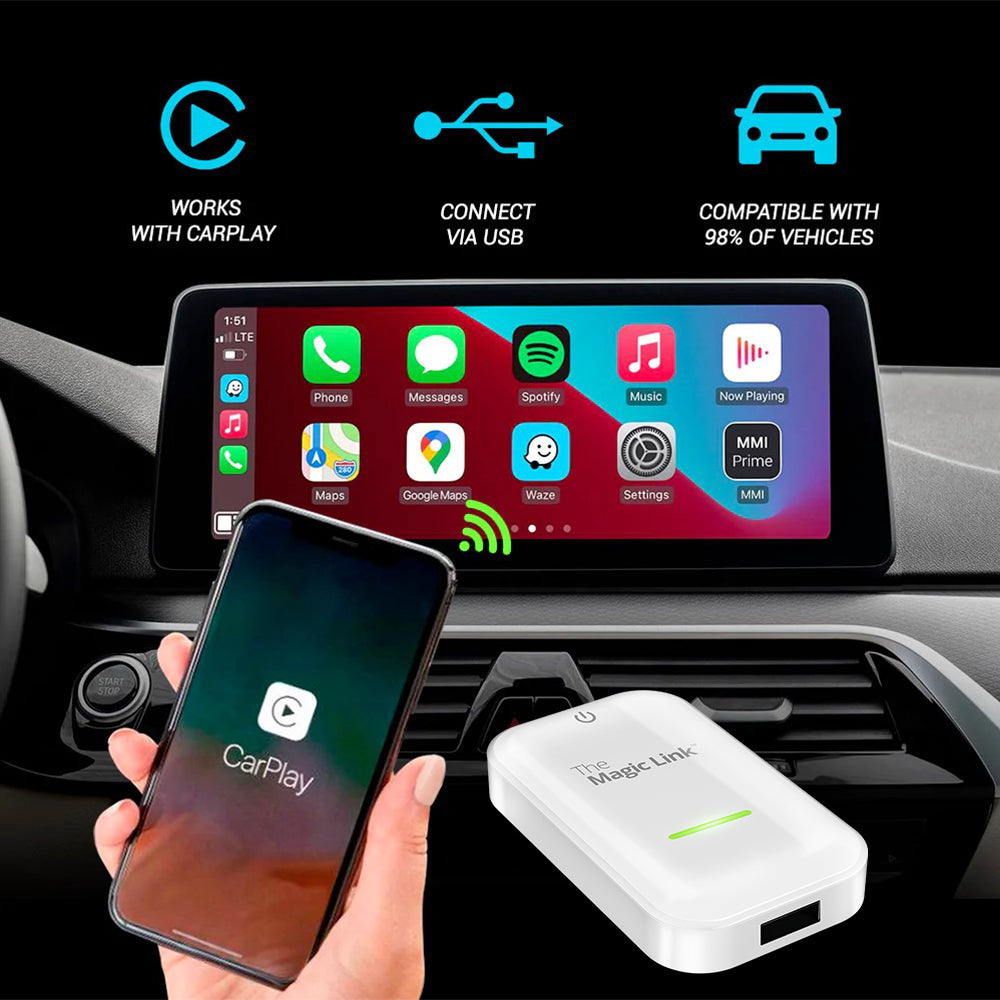 New Year Sale : Apple CarPlay for 2017-2019 Mercedes Benz GLS Class |  Wireless & Wired | CarPlay & Android Auto Upgrade Module / Adapter